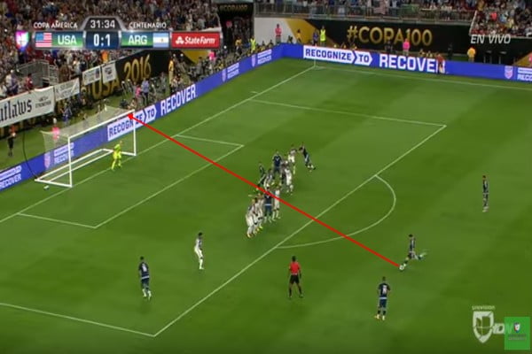 بالفيديو.. ميسي يدخل تاريخ منتخب الأرجنتين بهدف عالمي