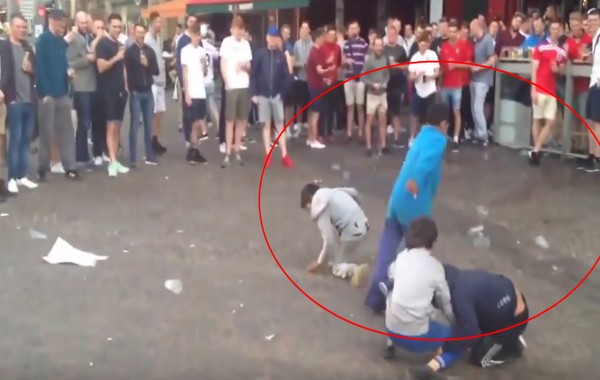 بالفيديو.. أنصار إنجلترا يشعلون مواقع التواصل بإهانة أطفال بفرنسا