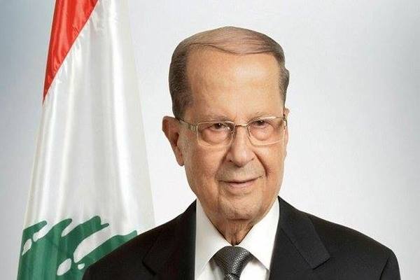 الرئيس اللبناني يؤكد ضرورة بقاء سوريا موحدة