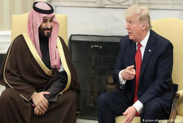 ترامب يهنئ محمد بن سلمان تعيينه ويناقش معه الخلاف مع قطر
