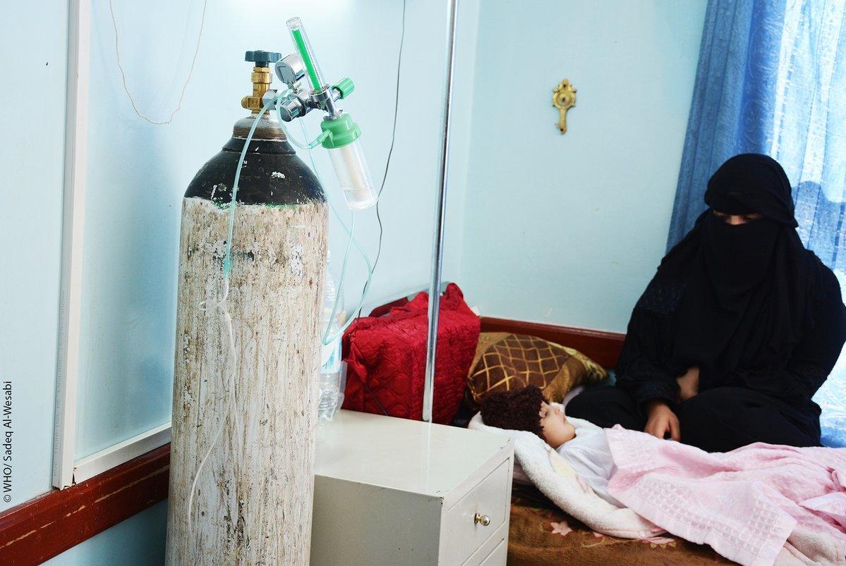 الصحة العالمية تعلن تفشي وباء الدفتيريا في اليمن و11 حالة وفاة.. بالصور