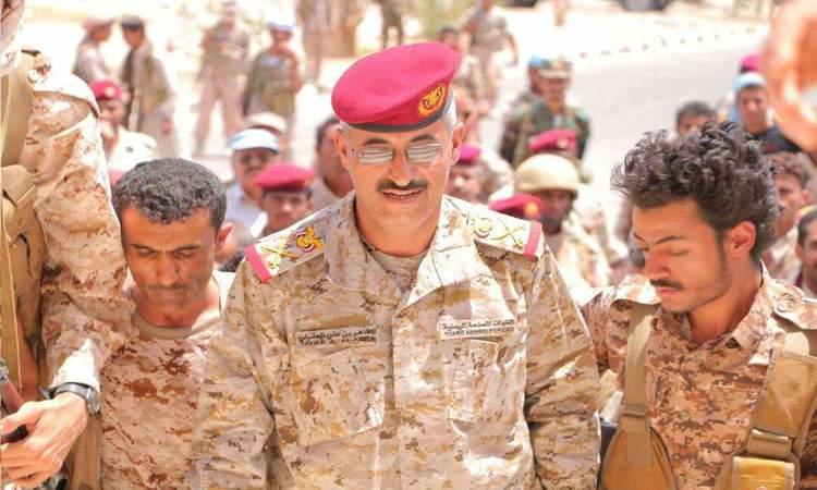 إصابة رئيس الأركان اللواء العقيلي وقيادات أخرى تنجو من انفجار لغم في الجوف