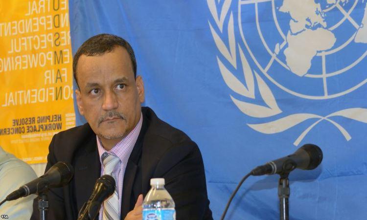 ولد الشيخ بعد زيارة شريم لصنعاء: أدعو لاعتماد خطاب المصالحة
