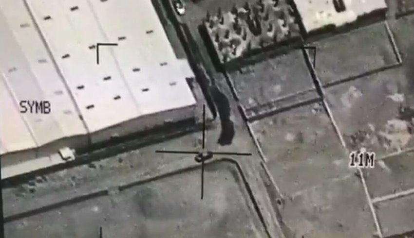 نشر فيديو تصوير جوي يوضح لحظات استهداف صالح الصماد في الحديدة