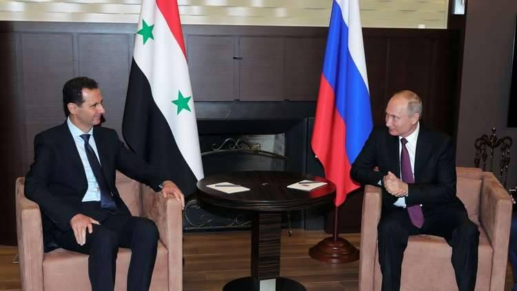 بوتين يخاطب الأسد بانسحاب القوات الأجنبية من سوريا ومنها إيران وحزب الله