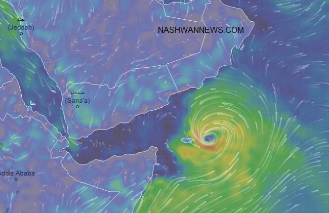 التنبيه رقم2 من الطيران المدني في عُمان حول إعصار مكونو