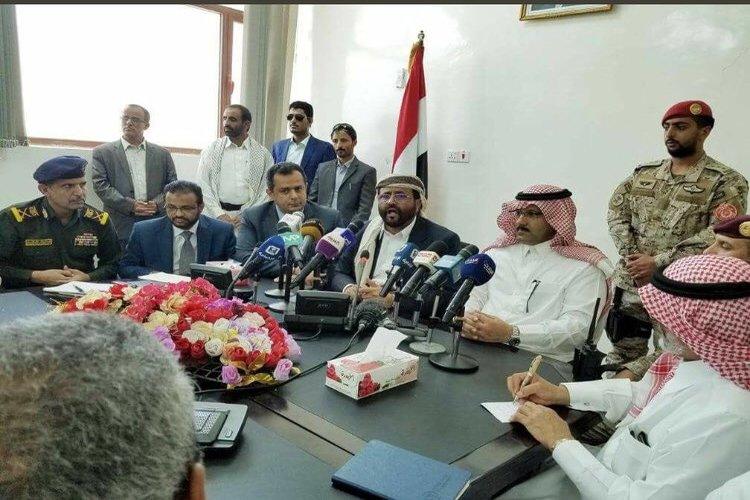 السفير السعودي يزور مأرب ويعلن عن مشاريع منها إنشاء مطار إقليمي.. صور
