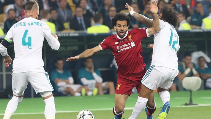 سيرخيو راموس ينفي تعمد إصابة محمد صلاح وكاريوس