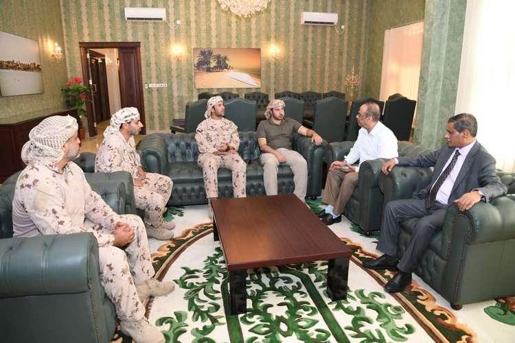 محافظ حضرموت يرد على أنباء مناقشة دمج النخبة الحضرمية بقوات وزارة الداخلية