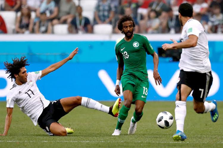 مصر تخسر من السعودية في ختام مشوارها بمونديال روسيا.. فيديو