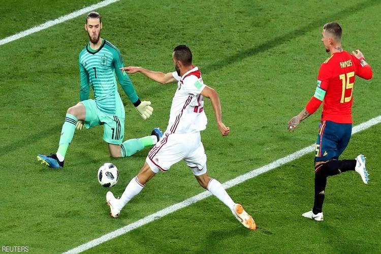 كأس العالم: المغرب يحرج إسبانيا وإيران تعادل البرتغال.. فيديو