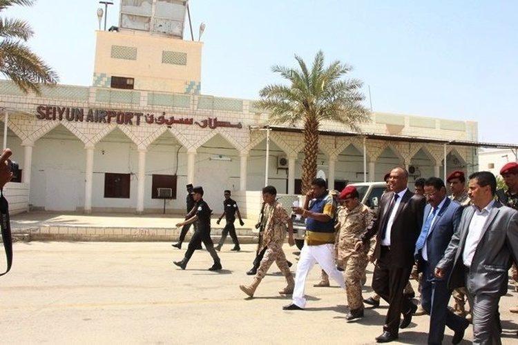 الجبواني بزيارة إلى وادي حضرموت: مطار سيئون أنموذجي ونسعى لتطويره