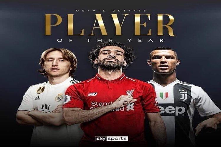 النجم المصري محمد صلاح ينافس رونالدو ومودريتش على جائزة أفضل لاعب بأوروبا