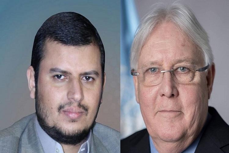 غريفيث يلتقي عبدالملك الحوثي في صنعاء وهذا ما دار