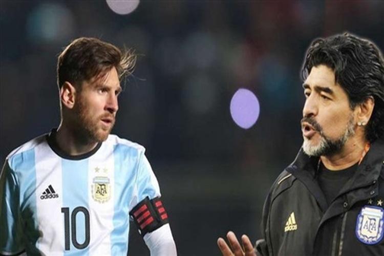 مارادونا: ميسي ليس قائداً للأرجنتين