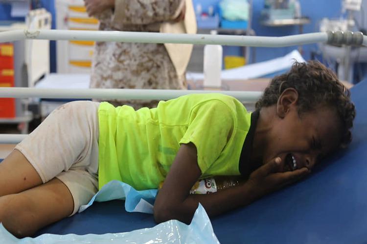 الأمم المتحدة: 8 قتلى و30 جريحاً بقصف مخيم للنازحين في حجة اليمنية