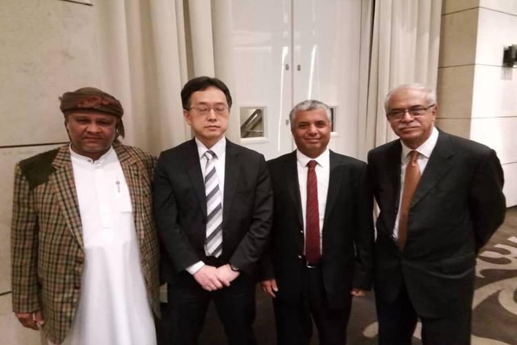 ممثلون عن مؤتمر حضرموت الجامع يلتقون مسؤولاً بمكتب المبعوث الأممي