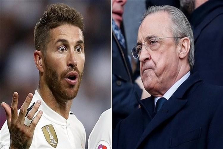 جماهير ريال مدريد تؤيد راموس في خلافه مع الرئيس فلورنتينو بيريز