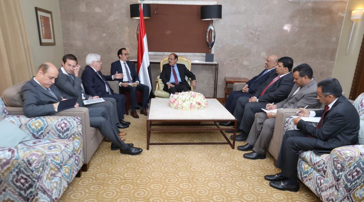 غريفيث يكشف تفاصيل أول اجتماعاته في الرياض بعد أزمته مع الشرعية