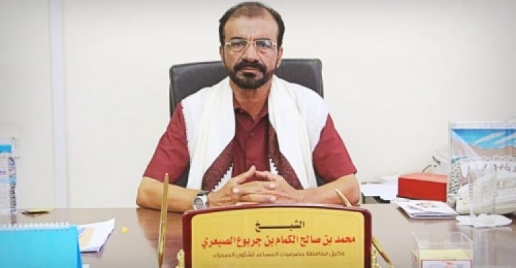 وكيل حضرموت يؤكد الافراج عن الرائد بازهير و4 مختطفين في مأرب