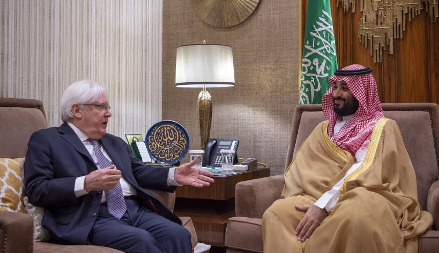 غريفيث يكشف تفاصيل لقائه مع محمد بن سلمان بشأن مستجدات اليمن