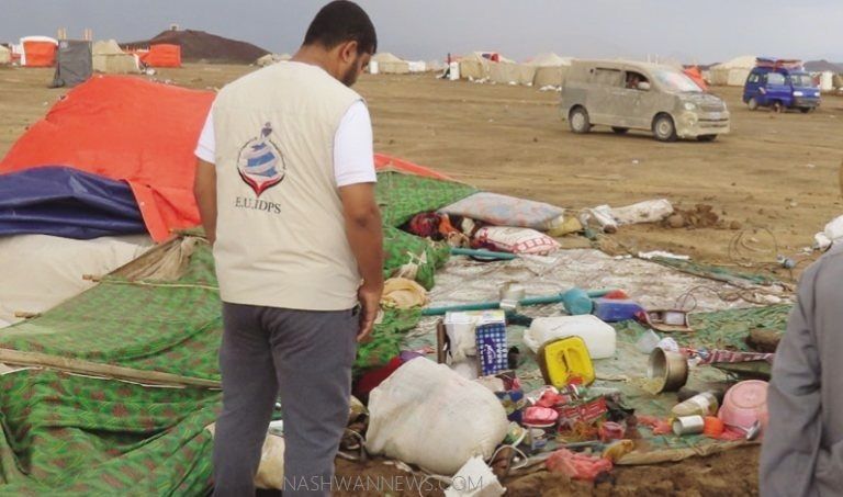 هيومن رايتس: خطر متزايد يواجه النازحين في اليمن مع انتشار كورونا