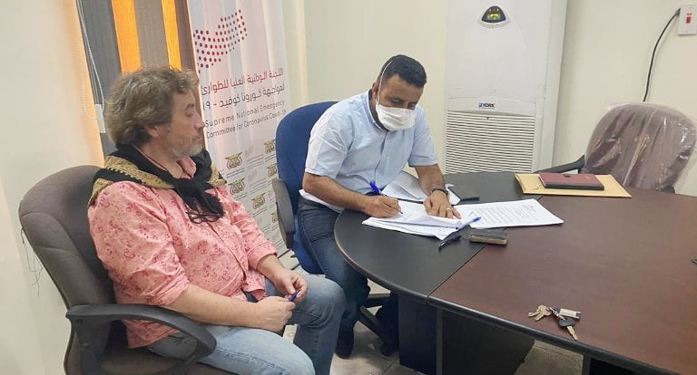 أطباء بلا حدود تتسلم مستشفى الأمل لعلاج كورونا في عدن