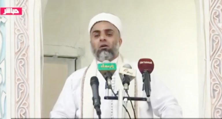 فيديو وتفاصيل: خطبة مفتي الحوثيين عن الخمس واعتباره واجباً كالصلاة