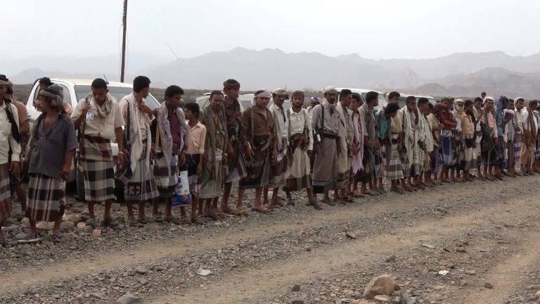 الساحل الغربي: استقبال ضابط كبير بعد اعتقال 3 سنوات لدى الحوثيين