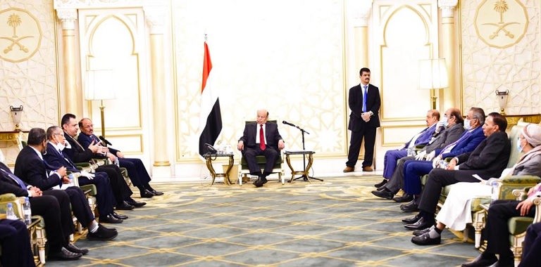 هذا ما جاء في كلمة الرئيس هادي في اجتماع الرياض