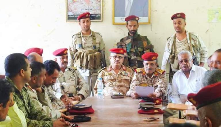 اختطاف العميد الورد بعد تعهدات حماية النازحين: محور تعز على المحك -تقرير خاص