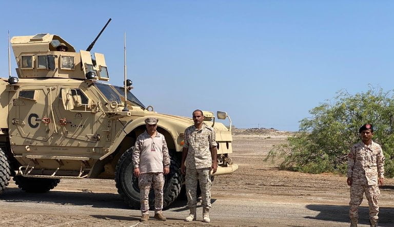 التحالف: عملية فصل القوات في ابين والخروج من عدن تسير بانضباط