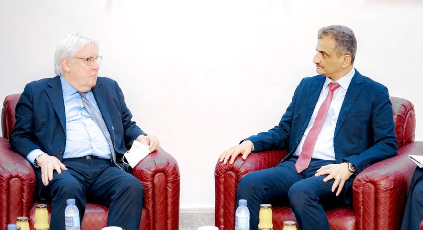 لملس يدعو لزيادة الدعم الأممي.. والمبعوث غريفيث: ولدت في عدن