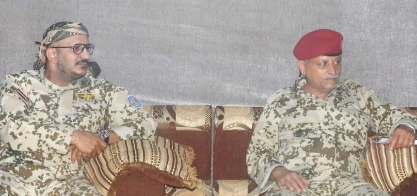 طارق صالح باستقبال وفد المشتركة إلى مأرب: الرسالة جبهة واحدة