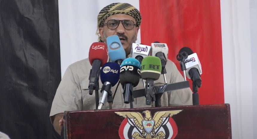 فيديو - طارق صالح بتدشين المكتب السياسي: نمد يدنا إلى الشرعية