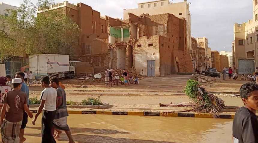 مؤتمر حضرموت الجامع يحيي جهود مواجهة كارثة سيول تريم