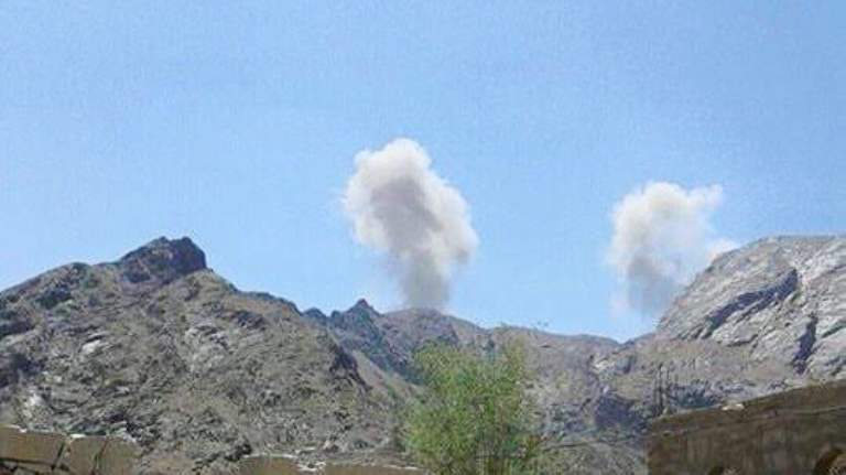 التحالف يقصف مواقع للحوثيين في عقبة القندع بالبيضاء