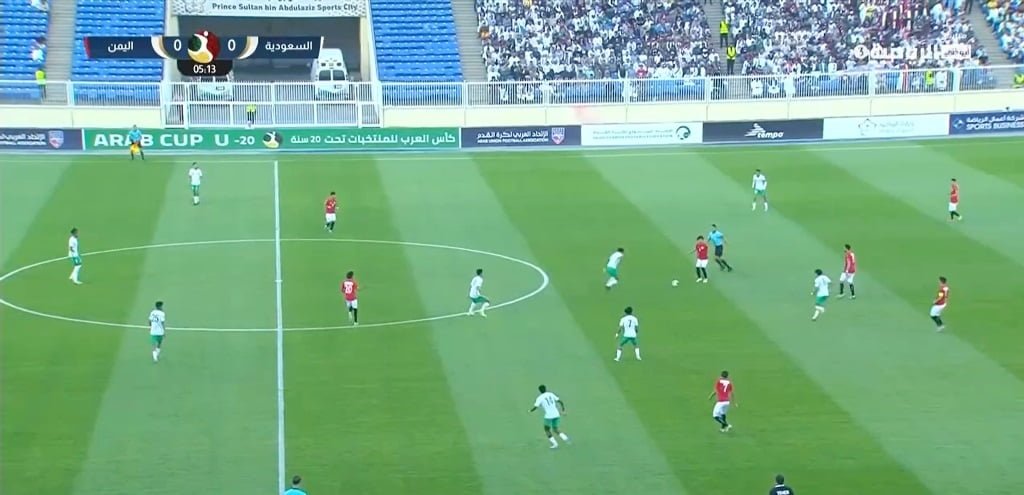 شاهد مباراة اليمن السعودية في بطولة كأس العرب الآن