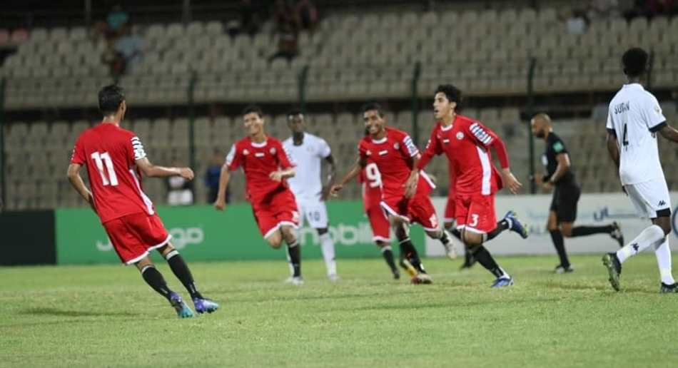 منتخب اليمن يتأهل إلى نصف نهائي كأس العرب بالفوز على السودان
