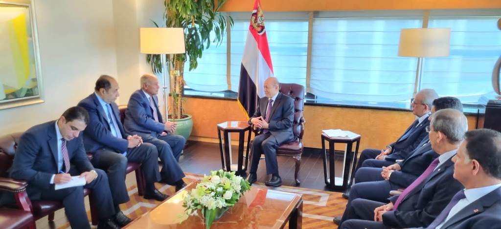 بينها أمينا الخليجي والجامعة العربية: حصيلة لقاءات دولية للرئيس العليمي الجمعة