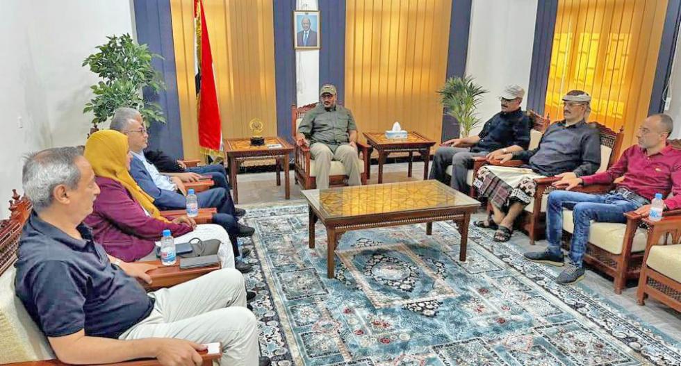 طارق صالح للجنة السلم والمصالحة في تعز: المصلحة الوطنية والمعركة الكبرى