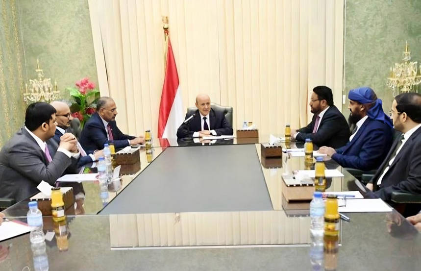 مجلس القيادة الرئاسي اليمني يجتمع لمناقشة المستجدات