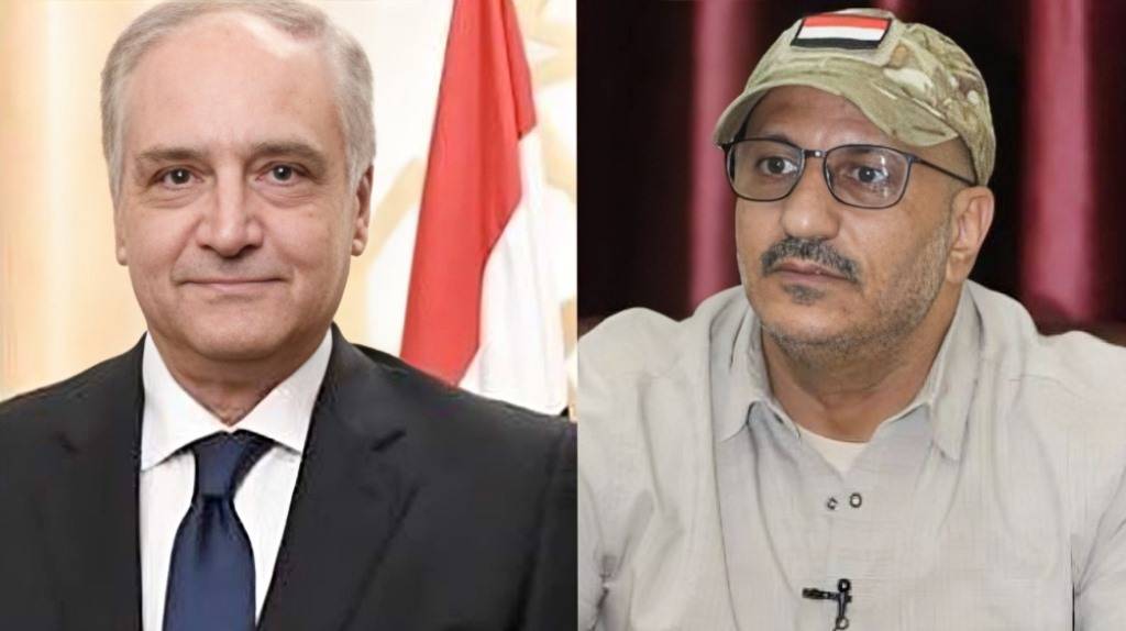 طارق صالح يبحث تطورات البحر الأحمر مع السفير المصري لدى اليمن