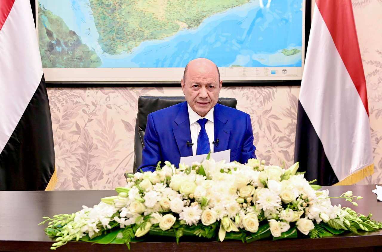 العليمي في خطاب 22 مايو: تحالفنا الجمهوري أصبح أكثر التفافا