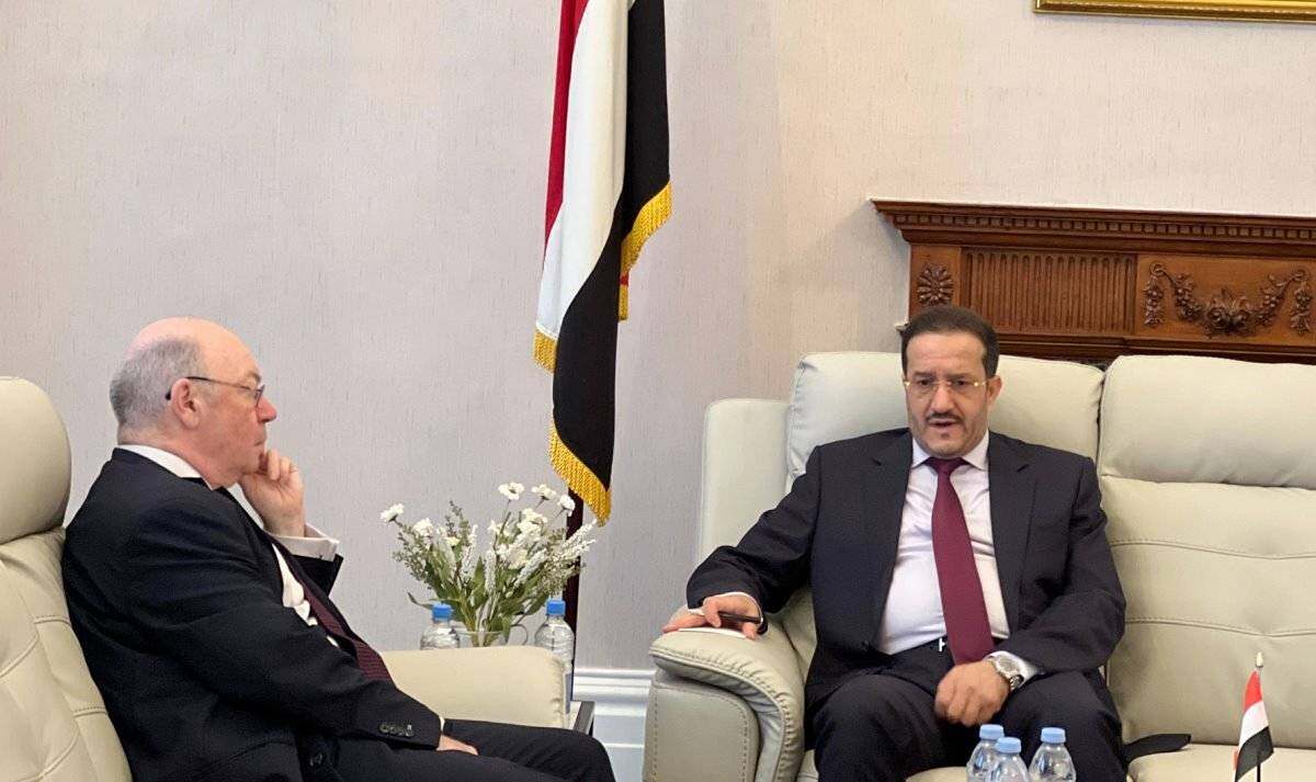 عضو المجلس الرئاسي في اليمن عثمان مجلي في لندن