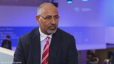 الزبيدي: اليمن بحاجة لعمل بري لدحر الحوثي.. وقرار من ترامب