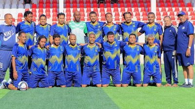 منتخب أساطير اليمن يدشن تحضيراته للمشاركة في بطولة الخليج بالكويت