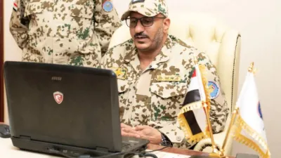 طارق صالح: مفتاح الحل دعم القوات اليمنية على الأرض